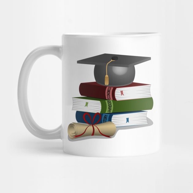 Degree And Books by Designoholic